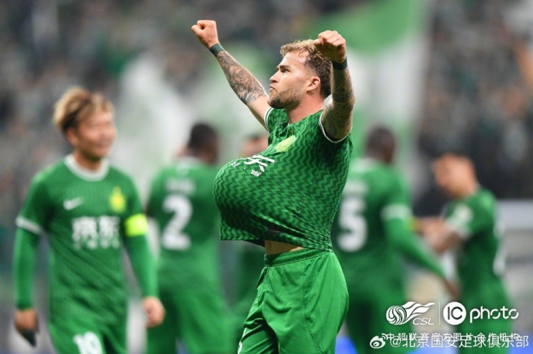 古加、法比奥破门，北京国安主场2-1战胜成都蓉城